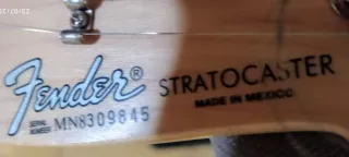 Guitarra Fender Stratocaster Mexicana
