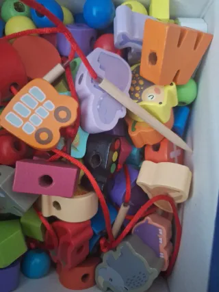 Juego de ensartar Mundo Diver +3