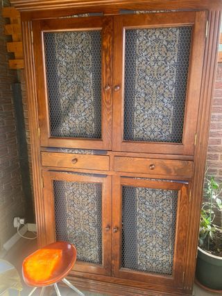 Alacena de madera diseño único