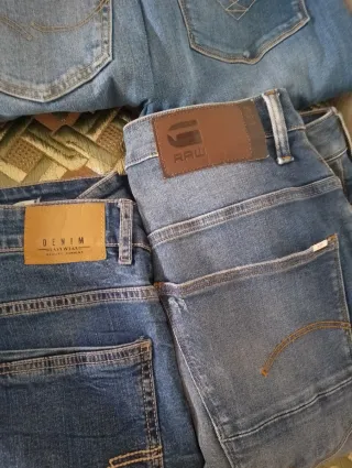 Lote 5 Pantalones Vaqueros Hombre Talla M