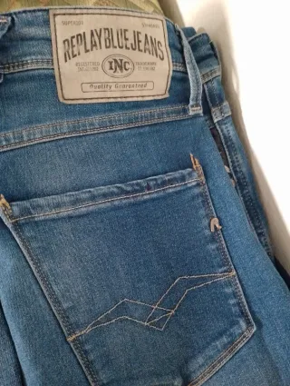 Lote 5 Pantalones Vaqueros Hombre Talla M