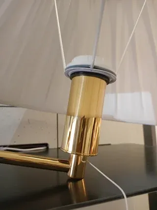 Lampada da parete Egoluce oro