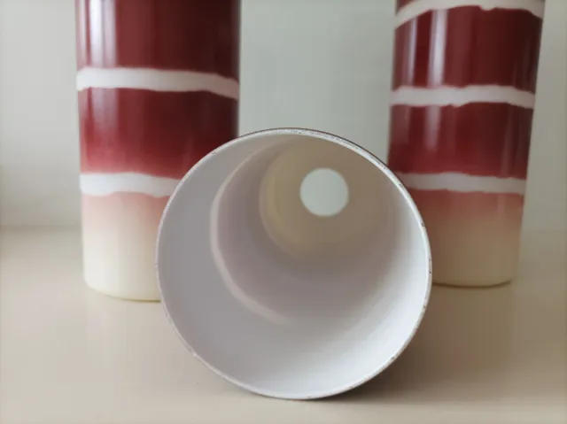 Cilindri di tulipani in vetro