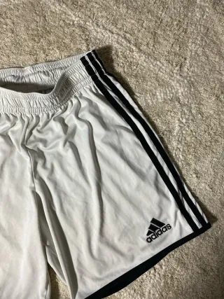 Adidas black white short sport sportswear training
