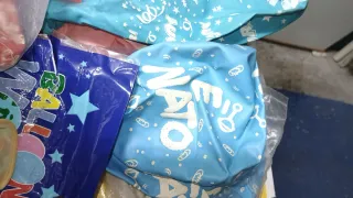 Lotto Palloncini Giganti Rimanenza Negozio