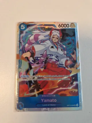 One Piece Op-13 Op13 TCG Yamato SR Blu