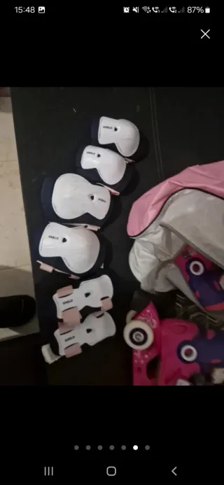 Patines y protecciones infantiles