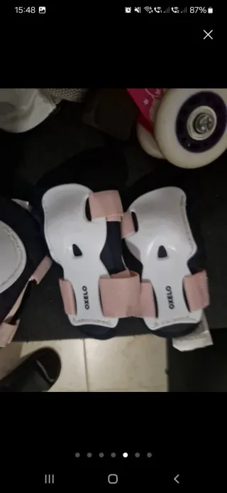 Patines y protecciones infantiles