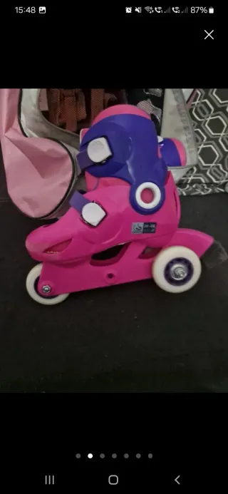 Patines y protecciones infantiles