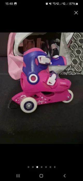 Patines y protecciones infantiles