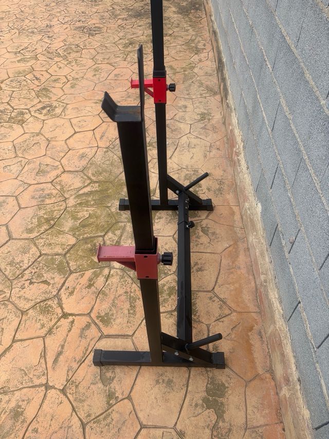 Rack de musculación ajustable