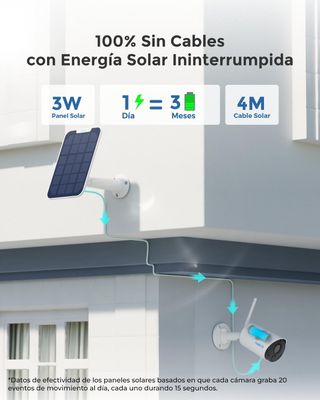 Cámara de vigilancia Reolink 2K para exteriores