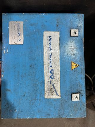 Aspirador de virutas industrial