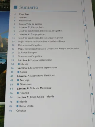 Atlas. National Geographic. Europa I