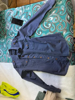 Camisa Hombre Kiabi Azul Talla M