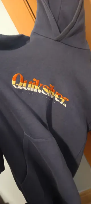 Sudadera Quiksilver Azul Talla 14