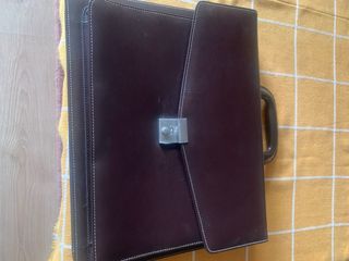 Maletín piel porta documentos