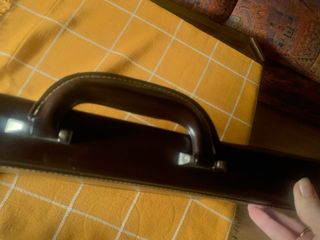 Maletín piel porta documentos