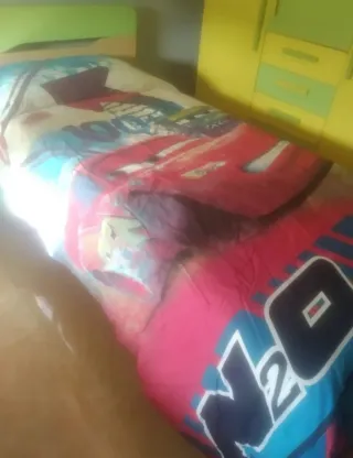 Edredón nórdico infantil Cars. 100% algodón