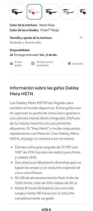 Oakley Meta HSTN Kylian Mbappé Gafas de Sol