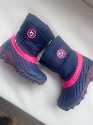 Botas de nieve niña talla 28