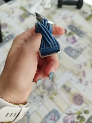 Reloj Go Mujer Azul y Plateado