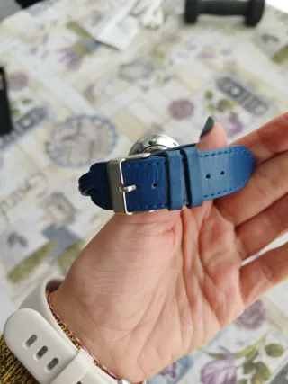 Reloj Go Mujer Azul y Plateado