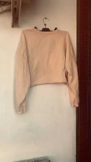 Sudadera corta beige Toronto