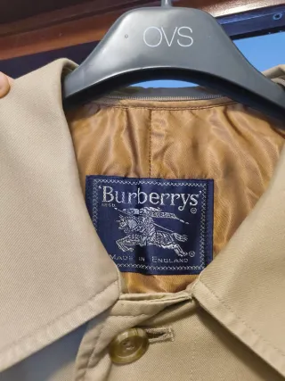 Trench Burberrys Beige Classico anni 70/80