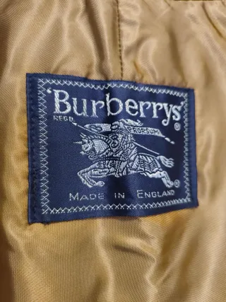 Trench Burberrys Beige Classico anni 70/80