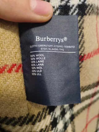 Trench Burberrys Beige Classico anni 70/80