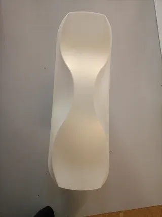 Lampada da parete Slamp Bali oro bianco