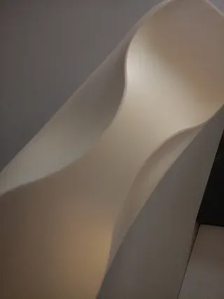 Lampada da parete Slamp Bali oro bianco