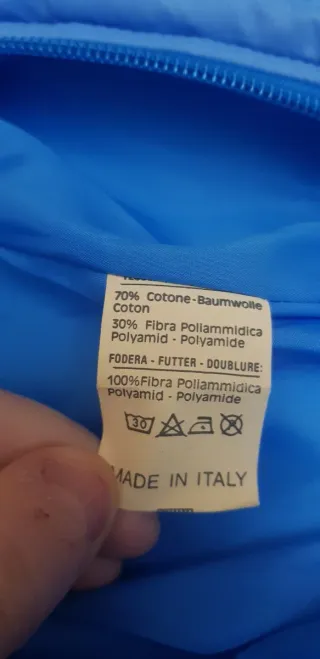 Salopette da neve bambino/a azzurra