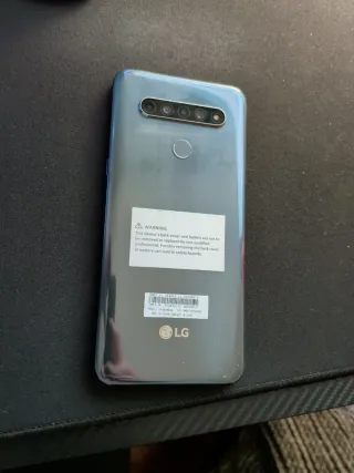 LG K61 Argento 4GB RAM 128GB
