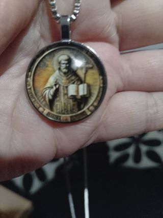 Collar San Benito 60cm Plata