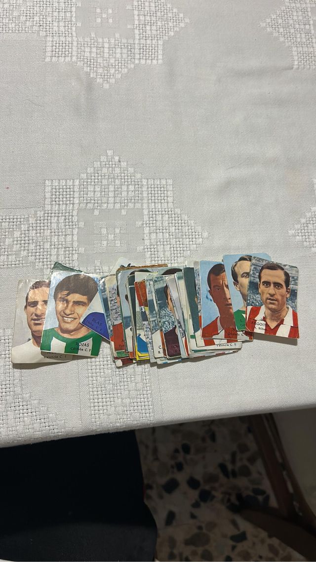 350 Cromos Fútbol Colección 1970-1974