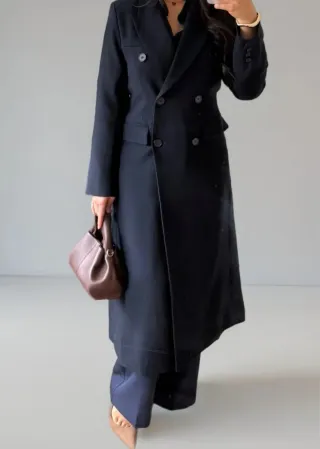 Cappotto mezza stagione nero