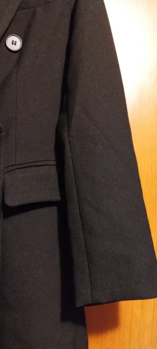 Cappotto mezza stagione nero