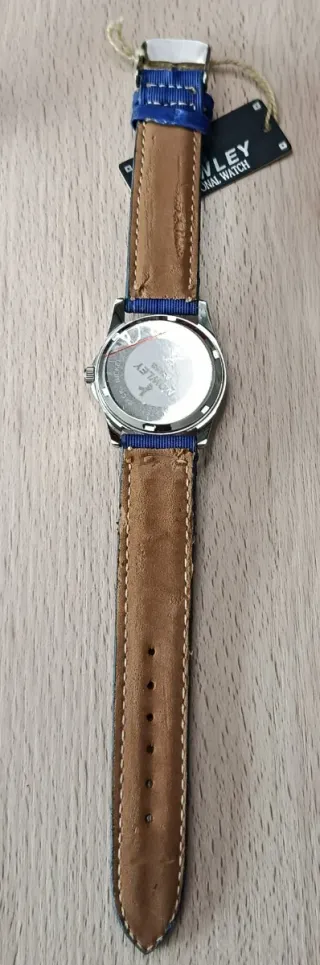 Reloj Nowley juvenil azul y plateado. nuevo