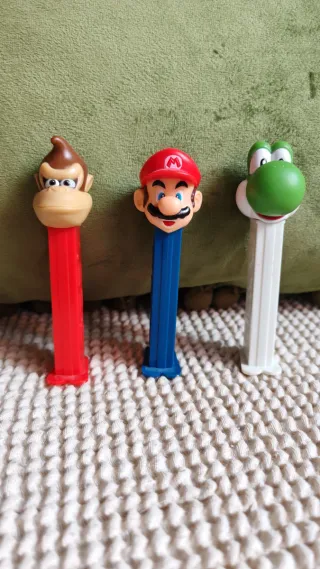 PEZ Mario Bros y Donkey Kong