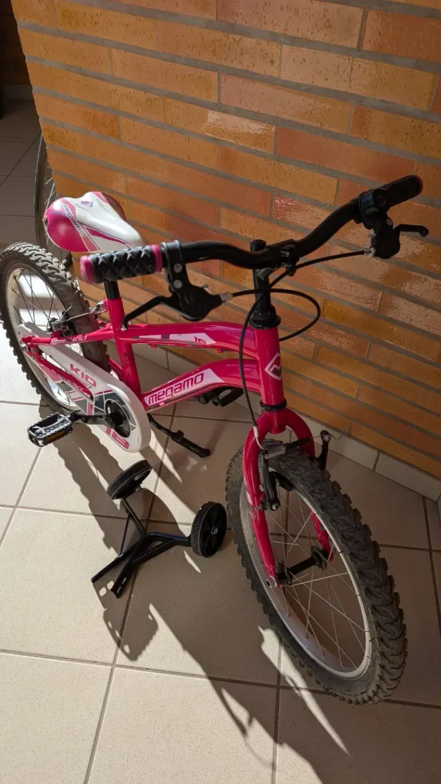 Bicicleta Infantil Megamo 18 Rosa