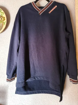 Sudadera Umbro Azul V-Neck