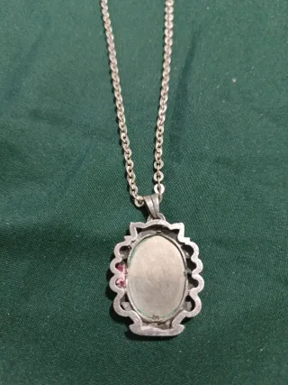 Collana argento madonna