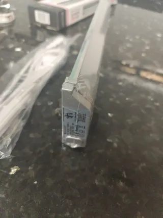 Kit barra led ajustable 35cm, acabado aluminio