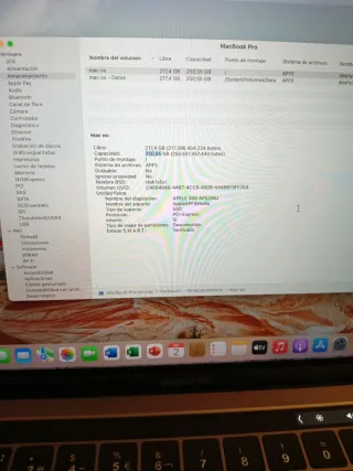 MacBook Pro A1706 Touch Bar