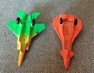 Lotto 2 aerei in metallo vintage Matchbox ??? 8 cm