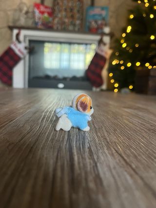 Silvanian Families Perro Bebé + Carrito Doble