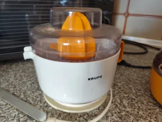 Exprimidor Krups Eléctrico Naranja/Blanco