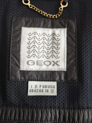 Plumífero Geox Mujer Gris